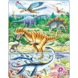 Larsen Maxi LA-FH16 Puzzle con formine 35 pz Animali