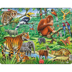 Larsen Maxi FH24 puzzle Puzzle con formine 20 pz Fauna