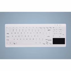 Active Key AK-C7412, Cablato, USB, Tasto con meccanismo a forbici, Bianco