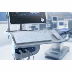 CHERRY AK-C8112 tastiera Medico USB QWERTZ Tedesco Bianco - Vista aggiuntiva 7