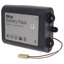 Battery Pack 9 V (12 Ah) per HSSO1 e HSCU1GIT e HSCU2GW. Autonomia 2 anni Originale NICE Compatibile con SILENTRON