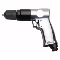 TRAPANO AD ARIA CON MANDRINO AUTOBLOCCANTE 10MM Ottimo rapporto qualità prezzo per trapano ad aria reversibile con mandrino a ...