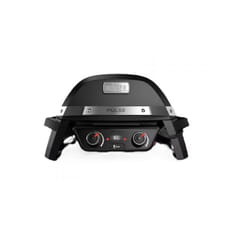 Weber - 82010053 barbecue elettrico pulse 2000 con griglie in ghisa 2,2 kw