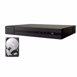 Videoregistratore NVR digitale IP 8CH canali Hikvision HWN-4108MH - Hiwatch series risoluzione Ultra HD 4K (banda in entrata ...