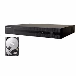 Videoregistratore NVR digitale IP 8CH canali Hikvision HWN-4108MH - Hiwatch series risoluzione Ultra HD 4K (banda in entrata ...