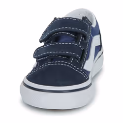 Scarpe bambini Vans OLD SKOOL V Blu - 24 - Vista aggiuntiva 3