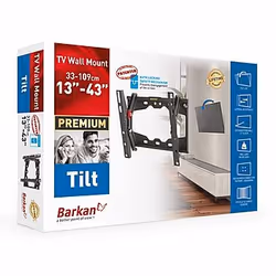 Barkan Mounting Systems E210+ Supporto TV a parete 43" Nero - Vista aggiuntiva 4