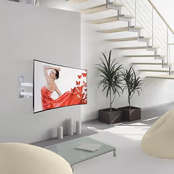 Barkan Mounting Systems 3400W Supporto TV a parete 165,1 cm (65") Bianco
