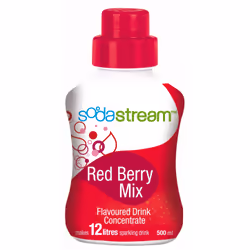 SodaStream 1020137410, Sciroppo di carbonatazione, Rosso, Bianco, 500 ml, 1 pz