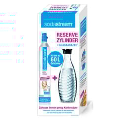 SodaStream 1100065490 Accessorio e ricarica per gasatore Bottiglia di carbonatazione + caricatore di carbonatazione