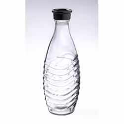SodaStream 1040220880, Bottiglia, Nero, Trasparente, Vetro