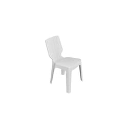 Sedie rattan Keter t-chiar bianche