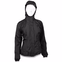 Manfrotto MA LAJ050W-2LBB, Cappotto impermeabile, Femmina, Adulto, Allacciatura a zip, Nero