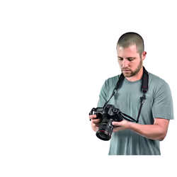 Manfrotto MB PL-C-STRAP tracolla Fotocamera Nero