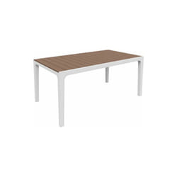 Tavolo in resina da giardino effetto legno Keter harmony 160x90 (32304)