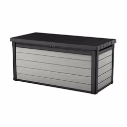 Keter 17205943, Armadietto portaoggetti, Nero, Grigio, Rettangolare, Resina, Monocromatico, Esterno