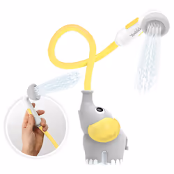 Yookidoo 40214 soffione per doccia Soffione doccia manuale Grigio, Giallo - Vista aggiuntiva 4