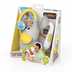 Yookidoo 40214 soffione per doccia Soffione doccia manuale Grigio, Giallo - Vista aggiuntiva 5