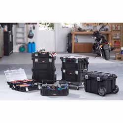 Keter 240051 valigetta porta attrezzi Custodia flip a libro Nero - Vista aggiuntiva 6