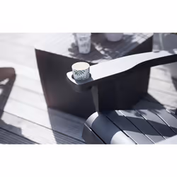 Keter K247060 sedia da esterno Terrazzo Seduta rigida Schienale rigido Plastica Grigio - Vista aggiuntiva 5