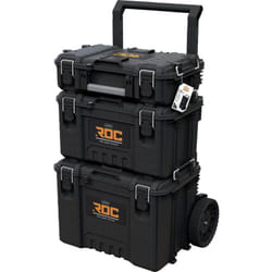 256982 roc pro Kit cassette porta utensili Plastica Nero - Keter