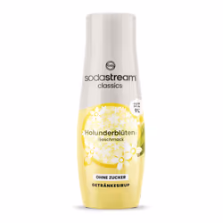 SodaStream 1024269490, Sciroppo di carbonatazione, Verde, Bianco, Giallo, Fiore di sambuco, 440 ml, 9 L, 1 pz