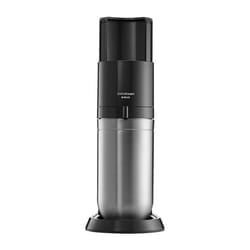 SodaStream E-DUO Metallo, Plastica Nero, Acciaio inox