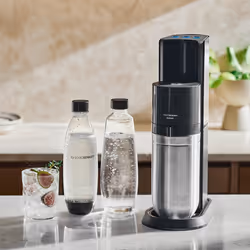 SodaStream E-DUO Metallo, Plastica Nero, Acciaio inox - Vista aggiuntiva 6