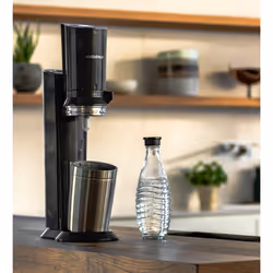 SodaStream Crystal 3.0 Metallo, Acciaio inox Nero - Vista aggiuntiva 4