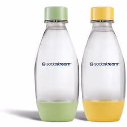 Solo con le bottiglie originali SodaStream in plastica di alta qualità è garantita la corretta e sicura maneggevolezza del vo ...