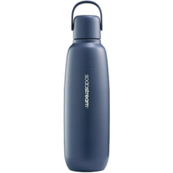 Sodastream - Fizz&go Cool - Bottiglia in metallo Storm da 0,9 l, lavabile in lavastoviglie, compatibile con Duo, E-Duo, Terra uvm, mantiene caldo e