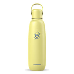 SodaStream Fizz&go Cool Uso quotidiano 900 ml Acciaio inox Giallo