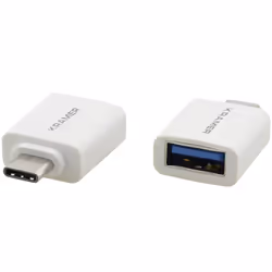 Kramer Electronics AD-USB31/CAE, USB C, USB A, Bianco