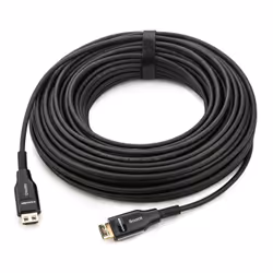 Kramer Electronics CLS-AOCH/60F, 40 m, HDMI tipo A (Standard), HDMI tipo A (Standard), 18 Gbit/s, Audio Return Channel (ARC), ...