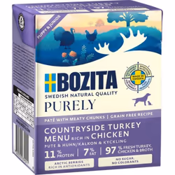 Bozita 9118247, Adulto, Pollo, Turchia, 370 g