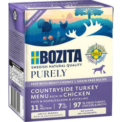 Bozita 9118247 cibo umido per cani Pollo, Turchia Adulto 370 g