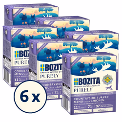 Bozita 9118247 cibo umido per cani Pollo, Turchia Adulto 370 g