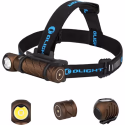 OLIGHT Perun 2 Lampada Frontale Multifunzione LED Faro USB Ricaricabile 2500 Lumen Faro 166M Max IPX 8 Impermeabile per attiv ...