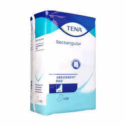 Tena Rectangular è studiato per perdite urinarie da leggere a moderate.  Misura 59x22 30 Pezzi. 