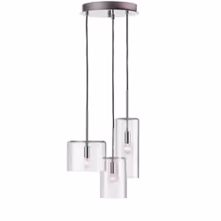 Markslöjd Rockford, 3 lampadina(e), LED, E14, IP20, Cromo, Trasparente