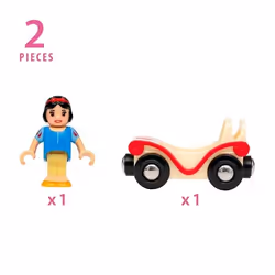 BRIO Disney Princess Snow White & Wagon parte e accessorio di modellino in scala Vagone