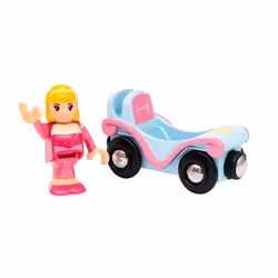 BRIO Disney Princess Sleeping Beauty & Wagon, 3 anno/i, Multicolore