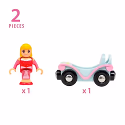 BRIO Disney Princess Sleeping Beauty & Wagon parte e accessorio di modellino in scala Vagone