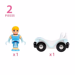 BRIO Disney Princess Cinderella & Wagon parte e accessorio di modellino in scala Vagone