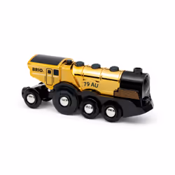 BRIO Goldene Batterielok mit Licht und Sound - Vista aggiuntiva 5