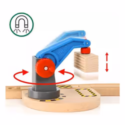 BRIO World Train Set Starter Lift & Load Set - Vista aggiuntiva 5