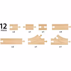 BRIO Starter Track Pack Set di binari - Vista aggiuntiva 5