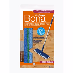 Bona CA101059, Panno mop, Blu, Verde, Microfibra, 1 pz