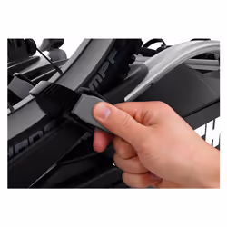 Thule VeloCompact Portabiciclette Alluminio, Nero - Vista aggiuntiva 5