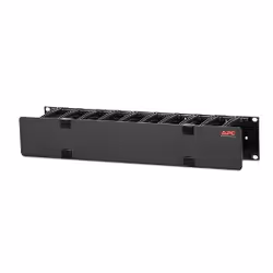 APC AR8600A, Pannello di gestione del cavo, Nero, 2U, TAA, REACH, 483 mm, 11 cm